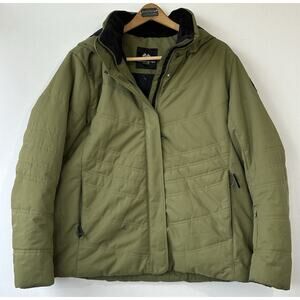 Obermeyer Ski Insulated Tuscany Jacket Hooded Women's 18 Green